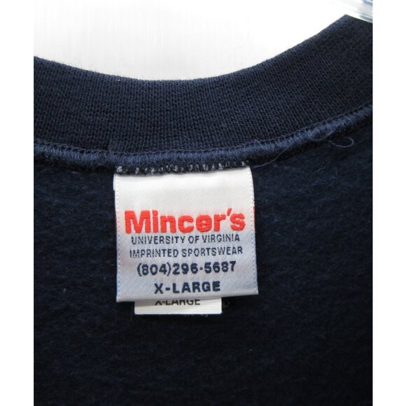 VINTAGE Virginia Cavaliers Sweatshirt XL The Cotton Exchange 90s USA - Picture 9 of 11